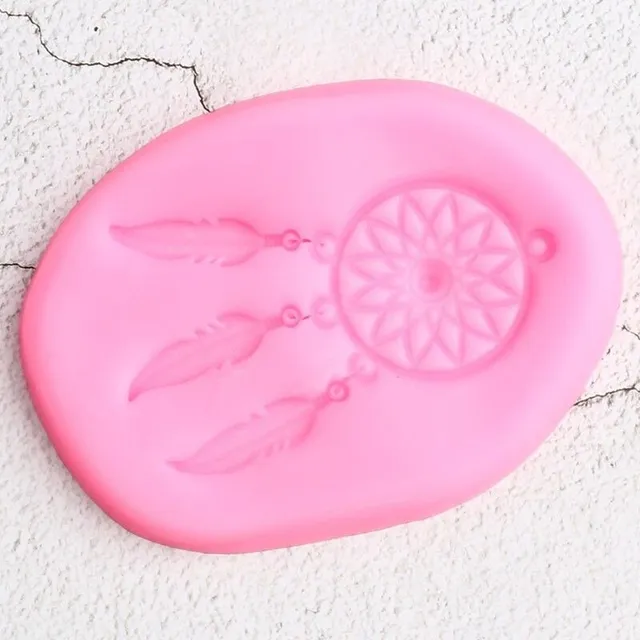 Silicone form dream catcher