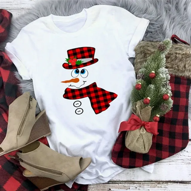 Tricou de Crăciun pentru femei Merry CH