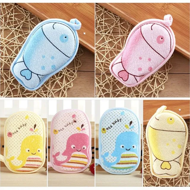 Baby sponge for washing with animals J568