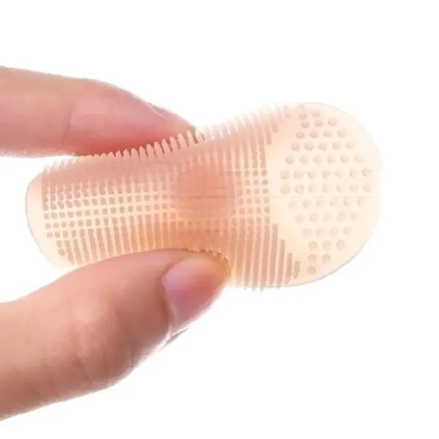 Silicone cleansing brush