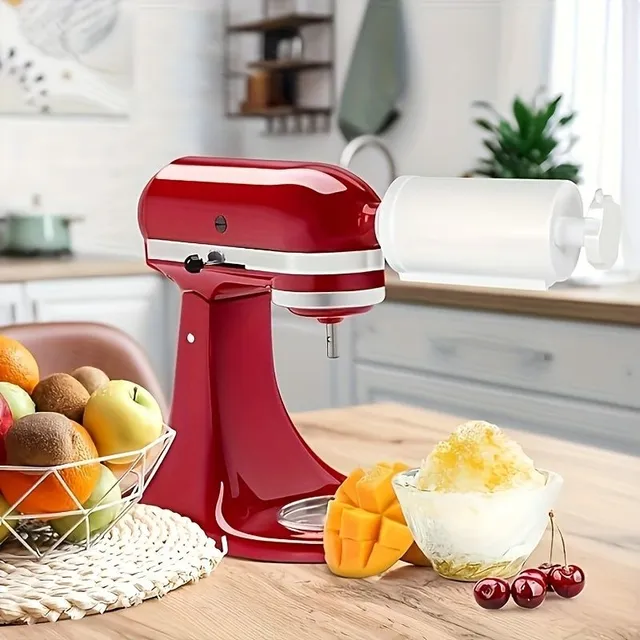 Přizpůsobeno Pro Vertikální Mixér KitchenAid Příslušenství Na Holení Ledu, Vybavené 8 Formami Na Led, Příslušenstvím K Strojkům Na Led, Příslušenstvím/strojem Na Výrobu Sněhových Kuželů (kromě Stroje/mixéru)