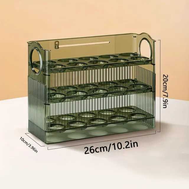 Automatic rotary egg organiser