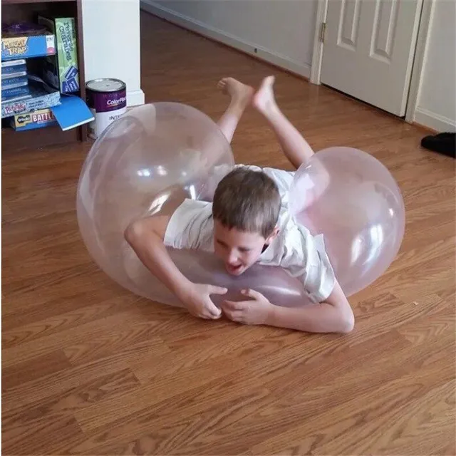 Magical interactive inflatable bubble for children