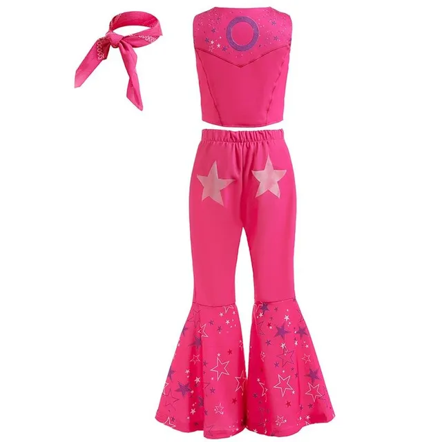 Costum de copii Barbie inspirat de Margot Robbie din filmul Barbie - două variante