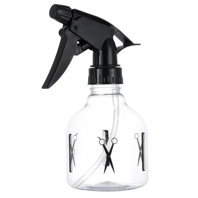 Transparent hairdresser spray bottle 250 ml