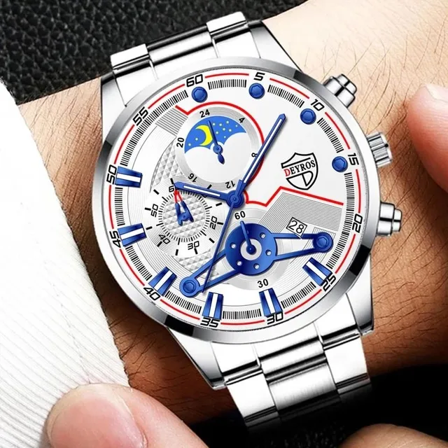 Luxusné moderné hodinky pre mužov Louis