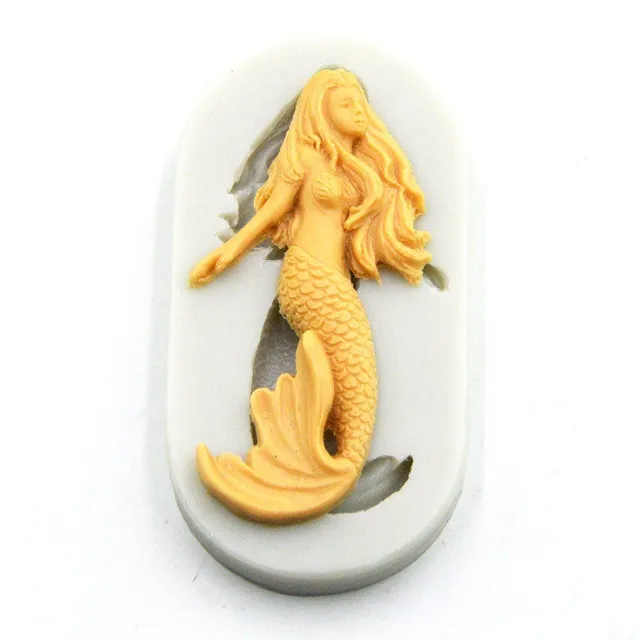 Silicone form mermaid