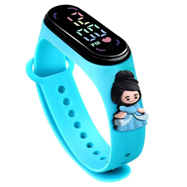 Detské originálne populárne inteligentné hodinky s moderným moderným motívom Disney Ajay