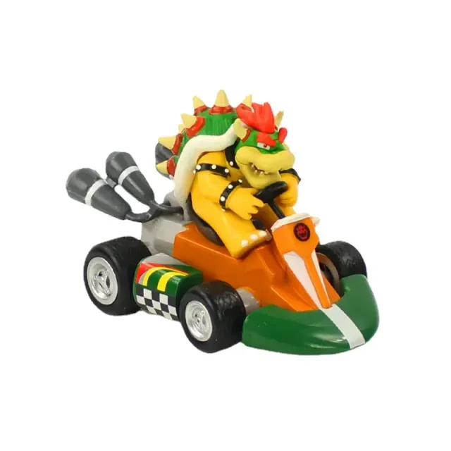 Hračky pre deti - go-kart s populárnymi postavami Super Mario