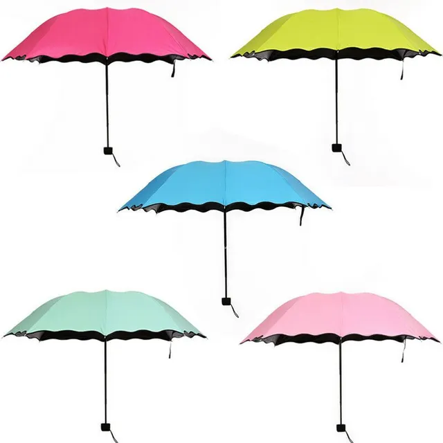 Colour waterproof umbrellas