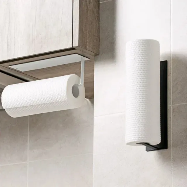 Paper Towel Holder Kitchen Towel Holder Wall Mounted Towel Holder Without Drilling Bathroom Paper Dispenser