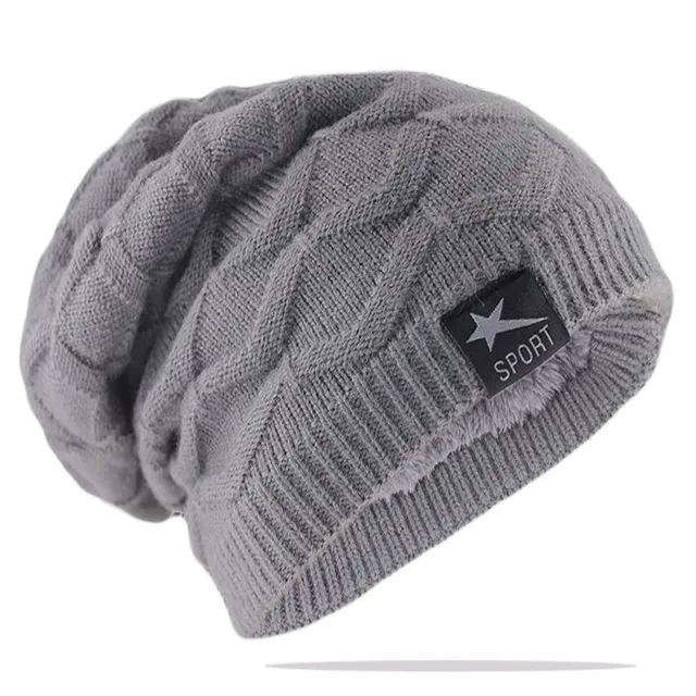 Unisex knitted winter hat