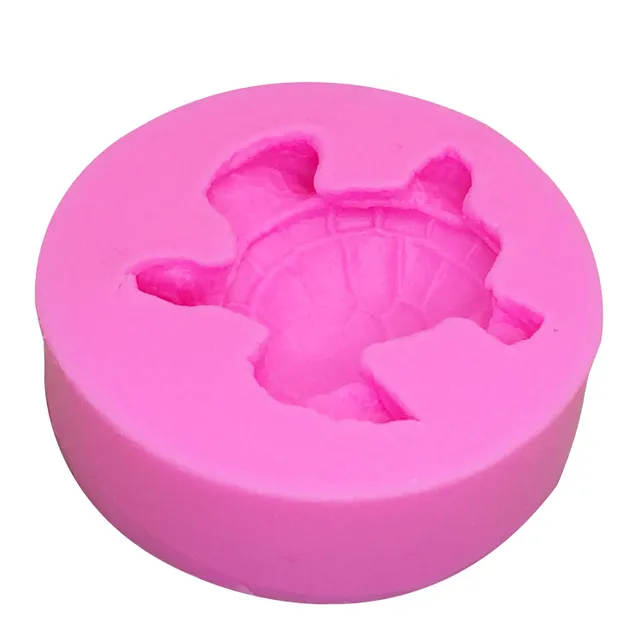 Silicone form of turtle