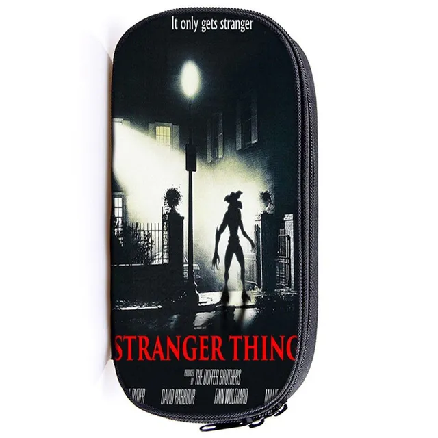 Stranger Things pencil case for school and office supplies