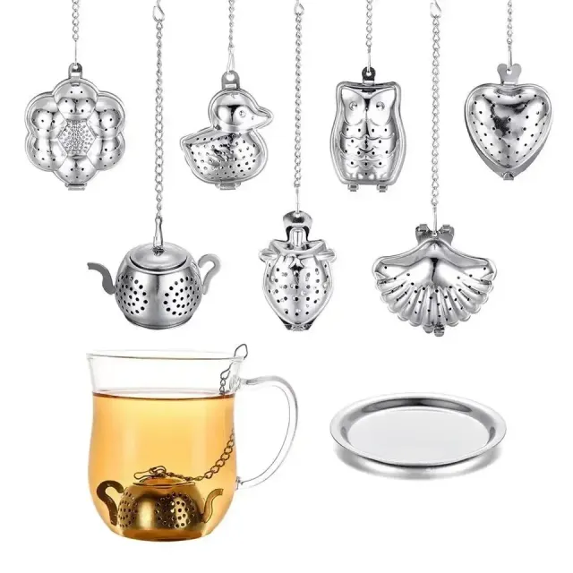 Cute tea strainer in different shapes
