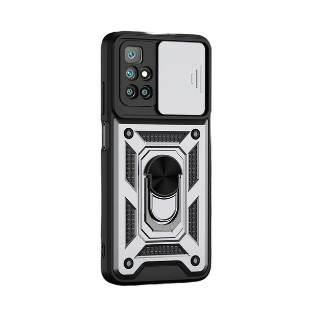 Case by magnet and camera protection Xiaomi Redmi 0 Prime Anthony stribrna