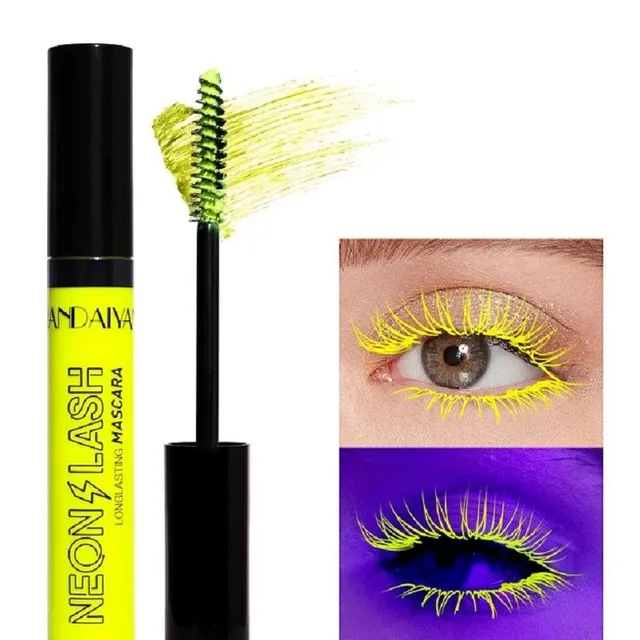 Mascara fluorescent longue durée Mascara phosphorescent Mascara phosphorescent à séchage rapide Mascara phosphorescent à séchage rapide