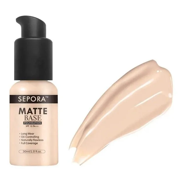 Strongly covering waterproof make-up Fully covering make-up against imperfections on the skin Long lasting 24 h make-up 30 ml