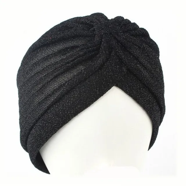 Dámsky módny turban na hlave