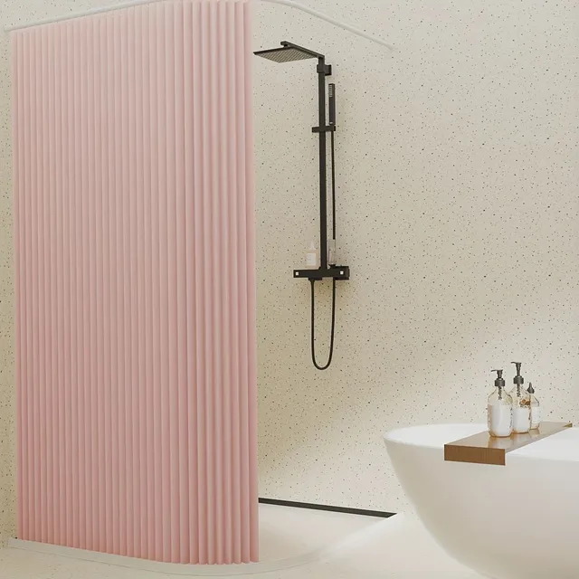 1 ks Skladateľná kúpeľňa stena - suchá a vlhká zóna, WC, hotel