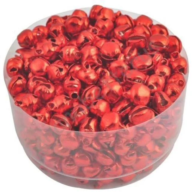 Coloured jingle bells 100 pcs