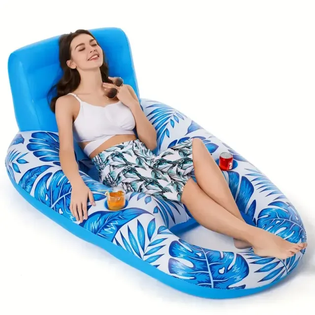 1pc Lounge to the pool Zero Gravity Inflatable Chair