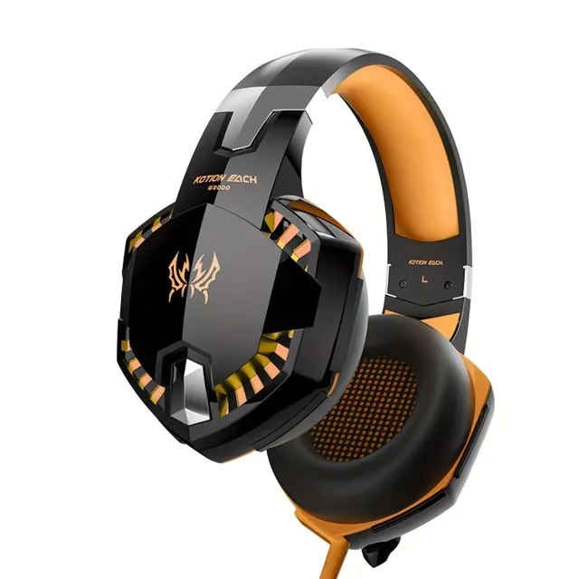 Imersați-vă în joc: Headset stereo de gaming cu microfon și anulare a zgomotului