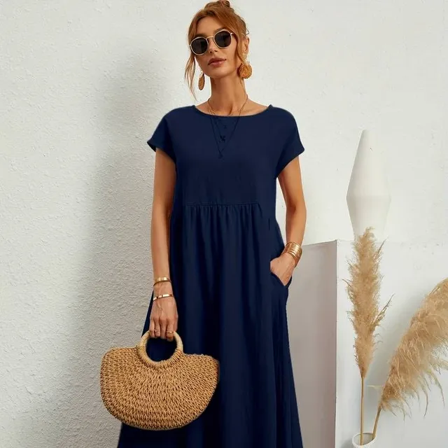 Casual summer dresses with pockets online