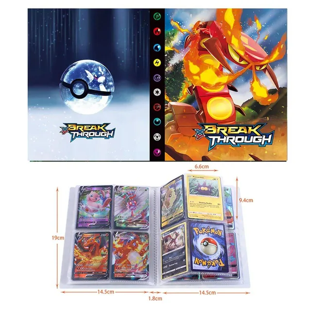 Pokémon VMax Anime Album zberateľských kariet