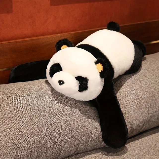 Large plush panda pillow - cute pet for your living room and bedroom