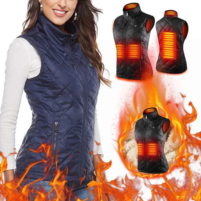 Elektrická dobíjacia vyhrievaná vesta pre ženy Warming Gilet Bodywarmer
