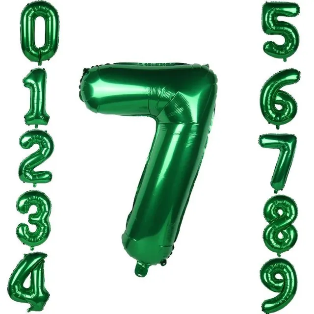 Birthday inflatable numbers