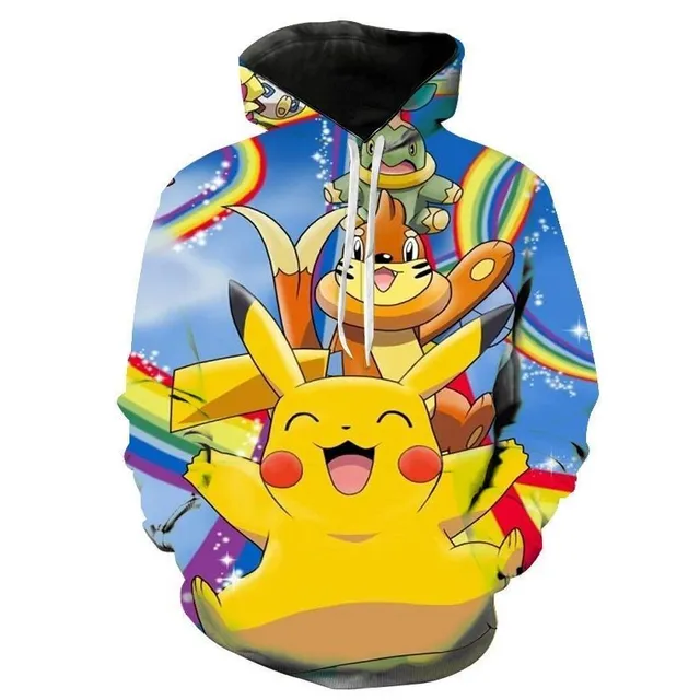 Stylish 3D Pokemon Sweatshirts wya4266 110