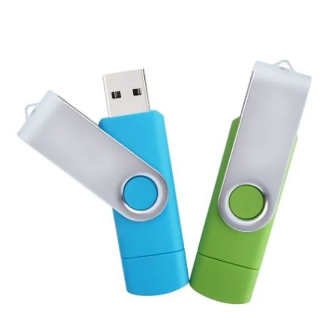 USB + micro USB flash drive