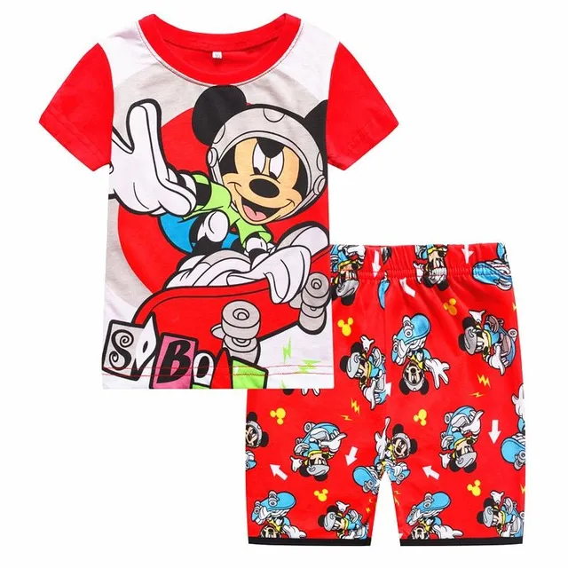 Detské letné pyžamko Mickey & Minnie