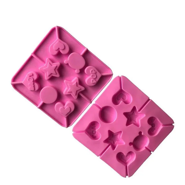 3D silicone mould for lollipops