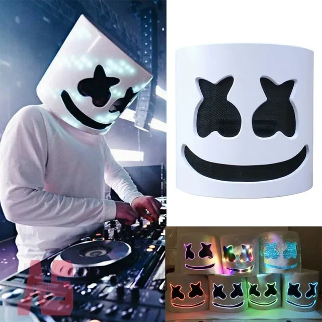 LED maska Marshmello