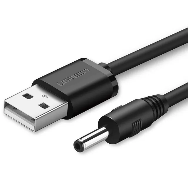 Cablu de alimentare USB la jack DC 3.5mm M/M 1 m