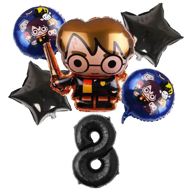 Harry Potter Birthday Party Balloons Set