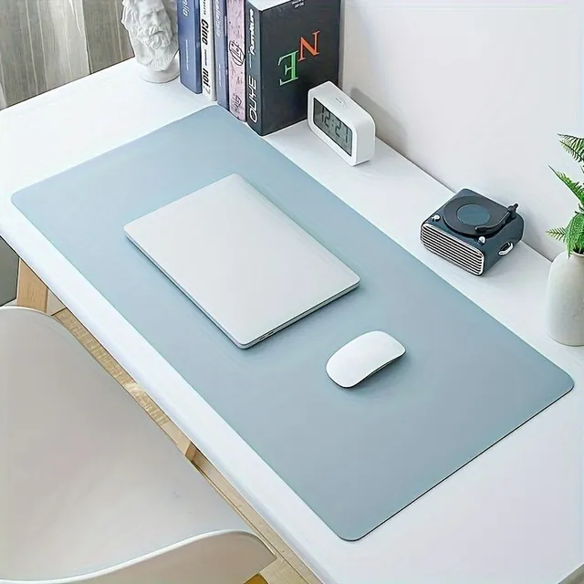 Large Inpermeable PU Leather Washer for Office Table - Game and Working Desktop Protection