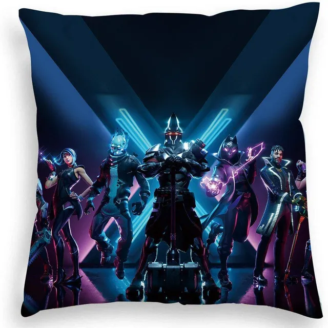 Small pillow cover with Fortnite printing