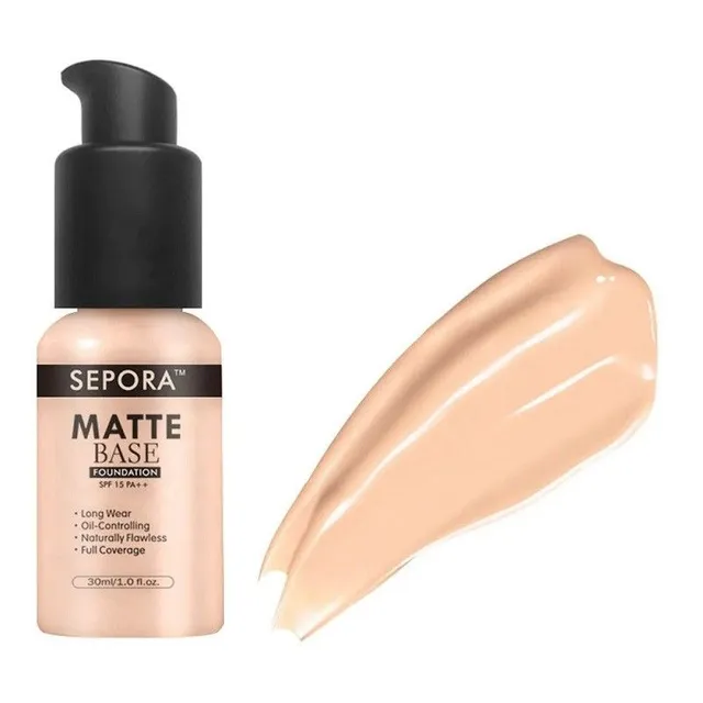 Strongly covering waterproof make-up Fully covering make-up against imperfections on the skin Long lasting 24 h make-up 30 ml