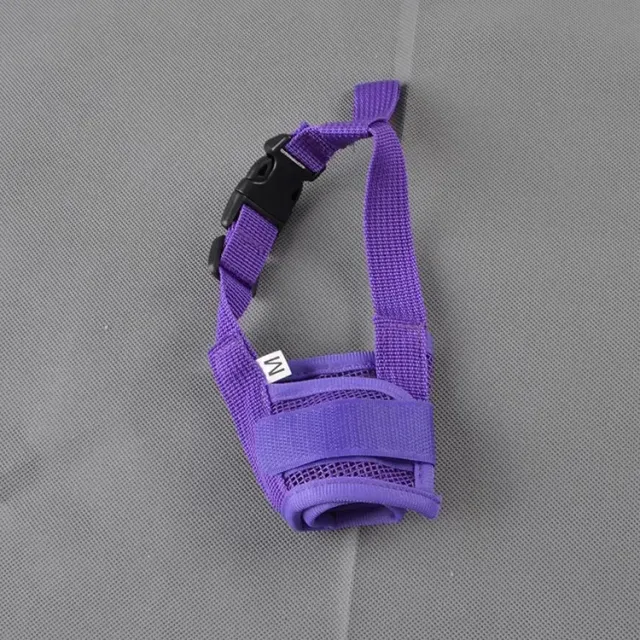 Special muzzle for dogs against barking - more color and size variants