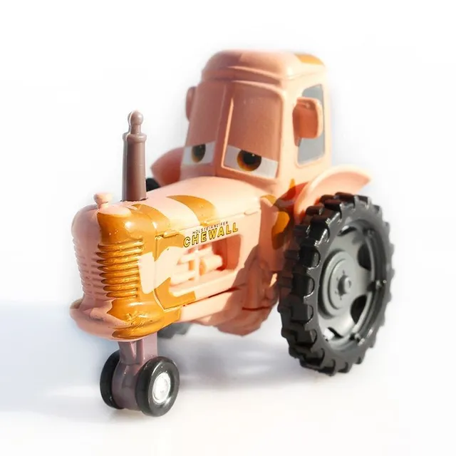 Model de tractor modern și stilat, de dimensiuni mici, pentru joacă din filmul Disney preferat, Mașini