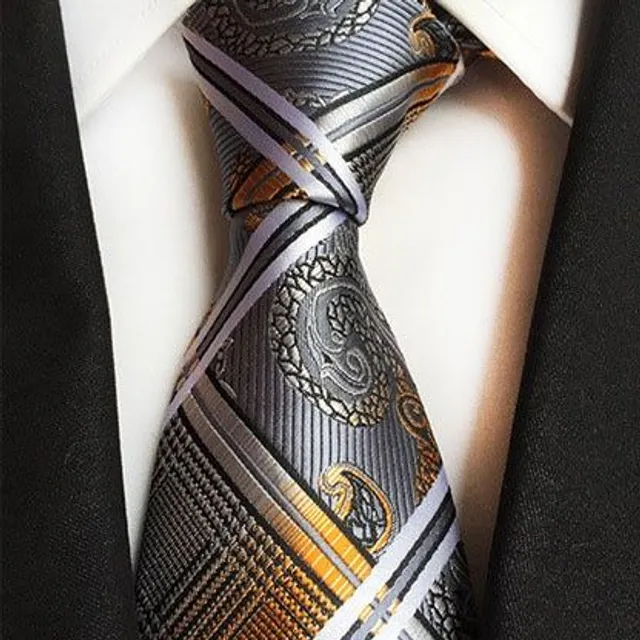 Elegantný kravata pre mužov s jemným vzorom
