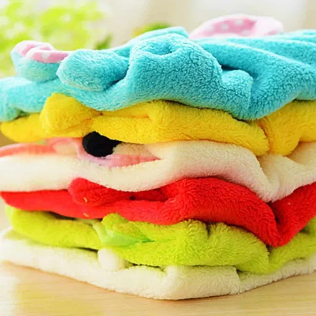 Quality velvet towel for children