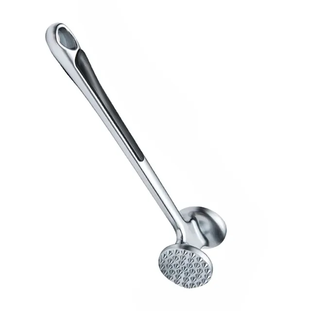 Double-sided stainless steel meat mallet - kitchen utensils