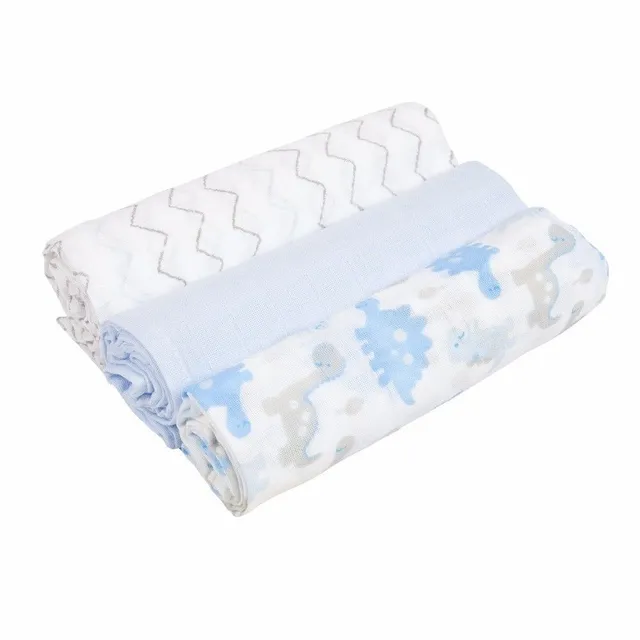 Baby cotton diapers - 3 pcs