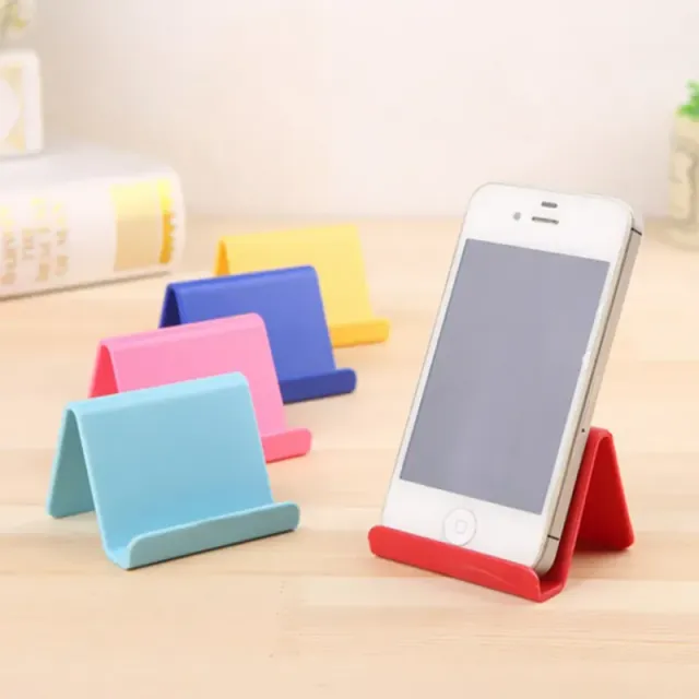 Universal mini phone holder for table and table - colored candy