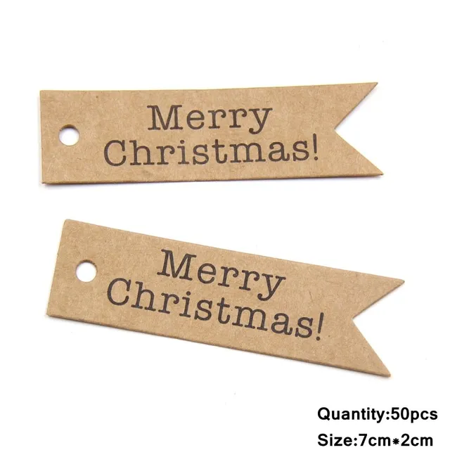 Christmas paper labels Mia